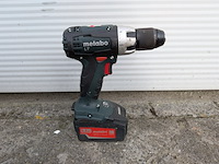 Accu-schroefboormachine & 2x accu-haakse slijper, metabo - afbeelding 10 van  16