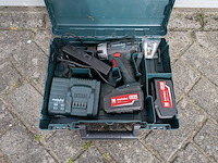 Accu-schroefboormachine & 2x accu-haakse slijper, metabo - afbeelding 13 van  16