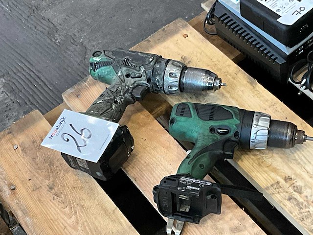 Accu schroefboormachine (2x) - afbeelding 2 van  3