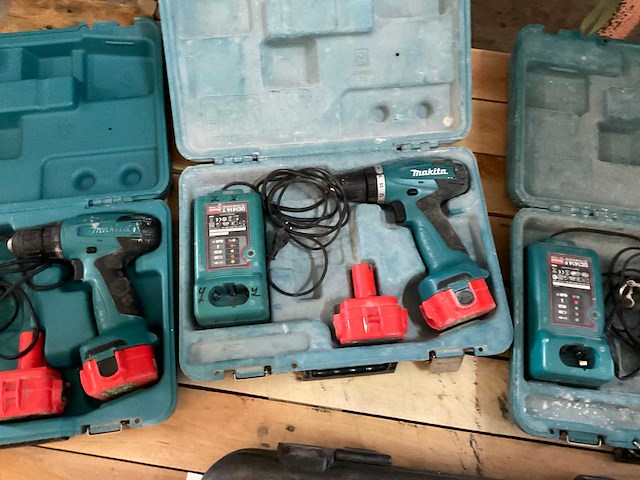 Accu schroefboormachine (4x) - afbeelding 2 van  5