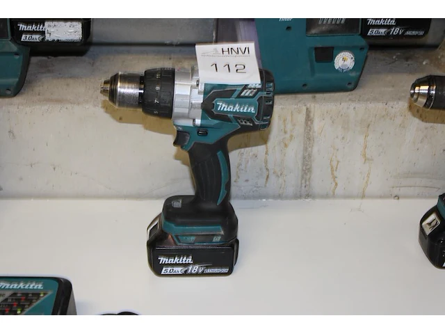 Accu schroefboormachine makita ddf481 met accu - afbeelding 1 van  2