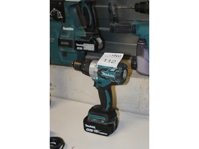 Accu schroefboormachine makita ddf481 met accu - afbeelding 2 van  2