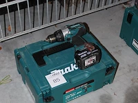 Accu schroefboormachine makita ddf481zj met accu en kunststoffen koffer - afbeelding 2 van  2