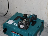 Accu schroefboormachine makita ddf481zj met accu en kunststoffen koffer - afbeelding 2 van  2
