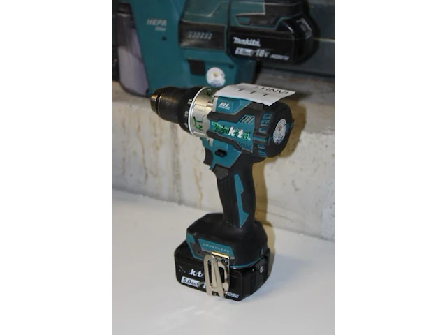 Accu schroefboormachine makita ddf489 met accu - afbeelding 2 van  2