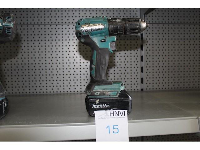 Accu schroefboormachine makita hhp583 met 5,0ah accu. - afbeelding 2 van  2