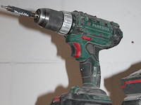 Accu schroefboormachine parkside 20v met extra accu en acculader. - afbeelding 2 van  2