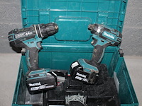 Accu schroefboorset makita met 2 accu's, lader en mbox. januari 2025. - afbeelding 3 van  3