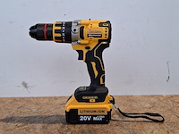 Accu schroefmachine 13mm, geel - afbeelding 1 van  11