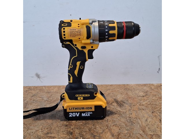 Accu schroefmachine 13mm, geel - afbeelding 7 van  11