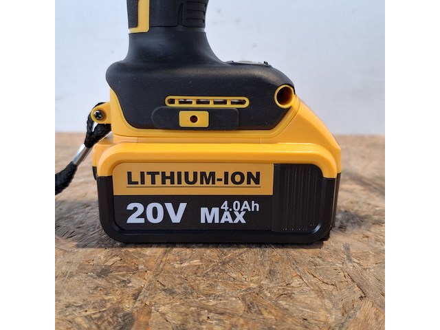 Accu schroefmachine 13mm, geel - afbeelding 9 van  11