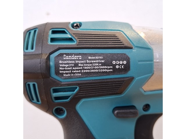 Accu schroefmachine, blauw - afbeelding 6 van  10