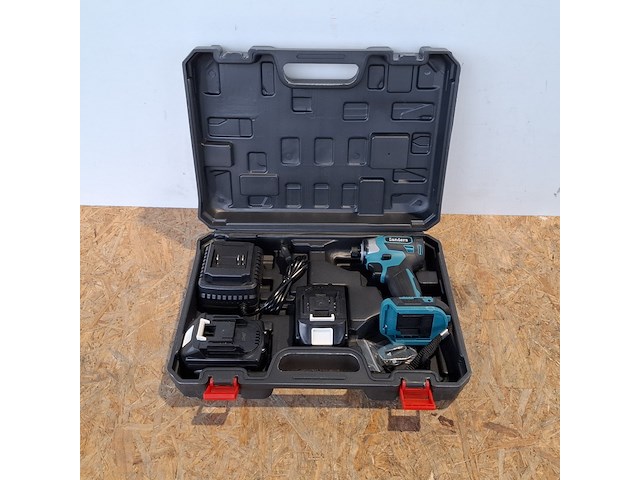 Accu schroefmachine, blauw - afbeelding 9 van  10