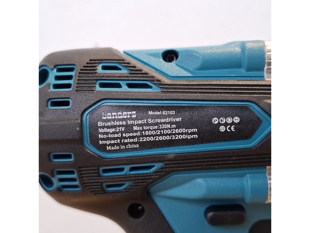 Accu schroefmachine, blauw - afbeelding 7 van  10