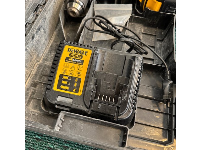 Accu schroefmachine, dewalt, dcd709m2t, in koffer - afbeelding 4 van  4
