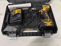 Accu schroefmachine dewalt, dcd709m2t, in koffer - afbeelding 4 van  8