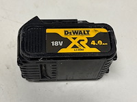 Accu schroefmachine, dewalt, dcd709m2t - afbeelding 7 van  8