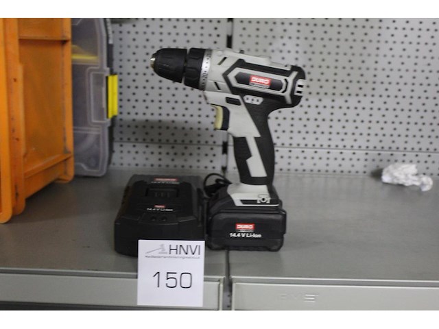 Accu schroefmachine duro pro met accu en lader - afbeelding 1 van  2