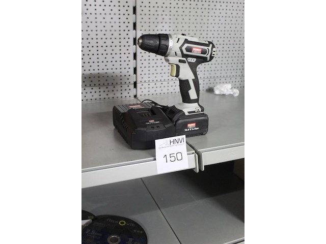 Accu schroefmachine duro pro met accu en lader - afbeelding 2 van  2