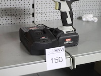 Accu schroefmachine duro pro met accu en lader - afbeelding 2 van  2