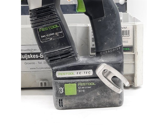 Accu schroefmachine, festool, dwc 18-4500, 2017 - afbeelding 5 van  12