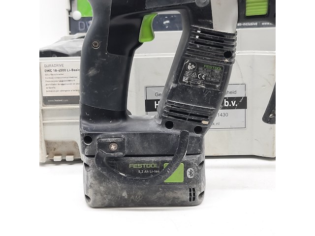 Accu schroefmachine, festool, dwc 18-4500, 2017 - afbeelding 8 van  12