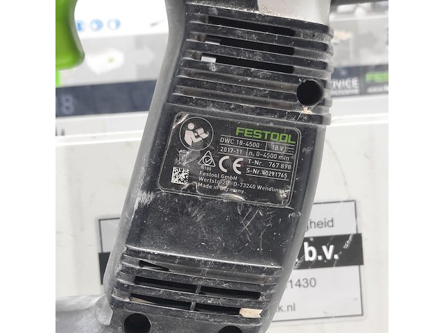 Accu schroefmachine, festool, dwc 18-4500, 2017 - afbeelding 9 van  12