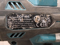 Accu schroefmachine, makita, ddf436 - afbeelding 7 van  9