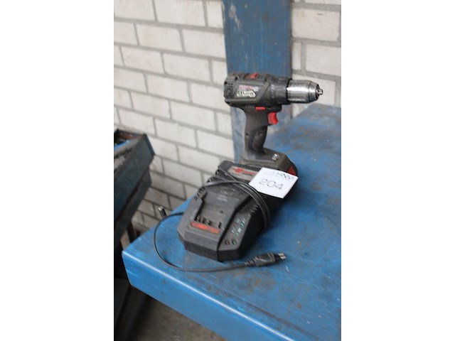 Accu schroefmachine wurth met accu en lader. - afbeelding 2 van  2