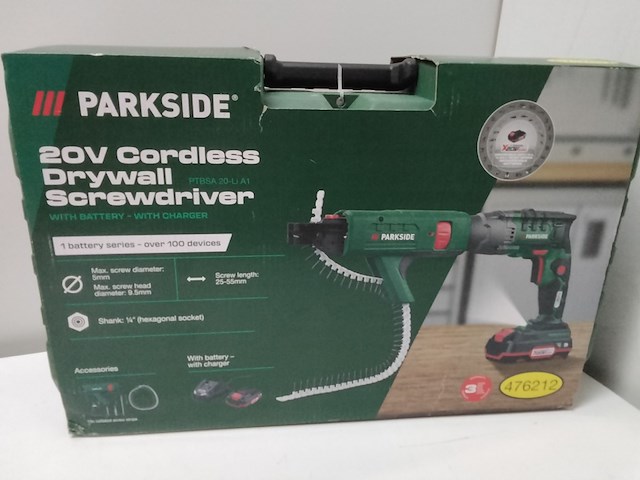 Accu schroefpistool, parkside - afbeelding 2 van  3