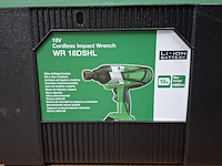 Accu-slagmoeraanzetter 1/2"vk 18 v / 380-600nm, hikoki, wr18dshll2z - afbeelding 3 van  3