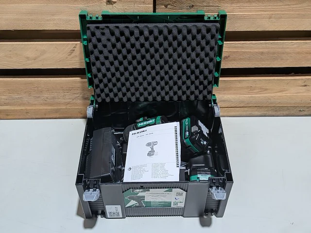 Accu slagmoeraanzetter, hikoki, wr 36da, (incl. hsc koffer, accu's en acculader) - afbeelding 2 van  5