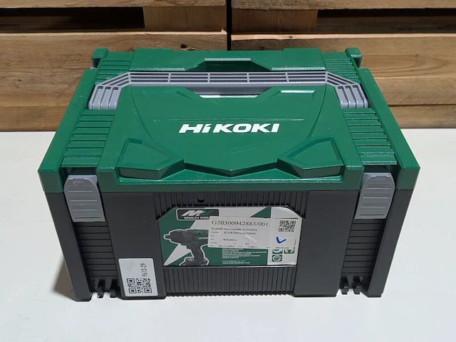 Accu slagmoeraanzetter, hikoki, wr 36da, (incl. hsc koffer, accu's en acculader) - afbeelding 5 van  5