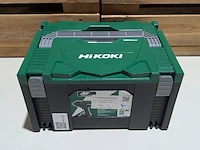 Accu slagmoeraanzetter, hikoki, wr 36da, (incl. hsc koffer, accu's en acculader) - afbeelding 5 van  5