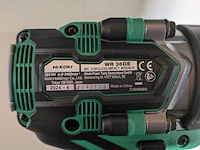 Accu slagmoeraanzetter, hikoki, wr 36de, (incl. hsc koffer, accu's en acculader) - afbeelding 4 van  4