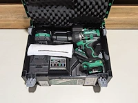 Accu slagmoeraanzetter, hikoki, wr 36de, (incl. hsc koffer, accu's en acculader) - afbeelding 3 van  5