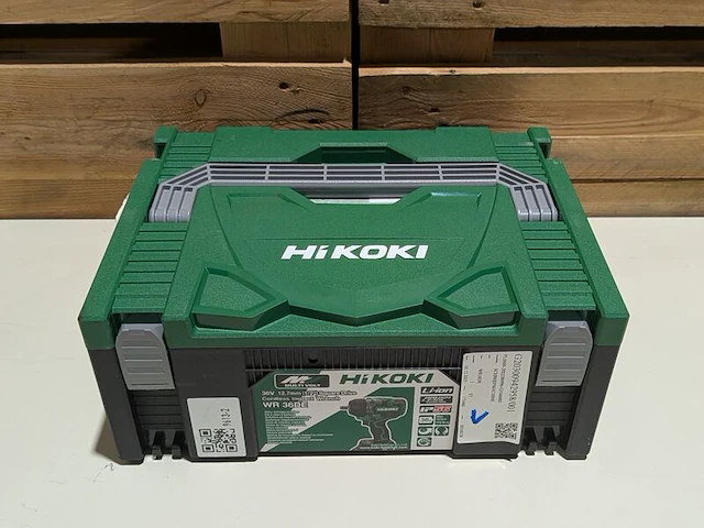 Accu slagmoeraanzetter, hikoki, wr 36de, (incl. hsc koffer, accu's en acculader) - afbeelding 5 van  5