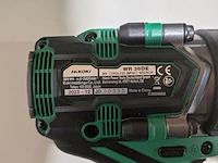 Accu slagmoeraanzetter, hikoki, wr 36de, (incl. hsc koffer, accu's en acculader) - afbeelding 4 van  5