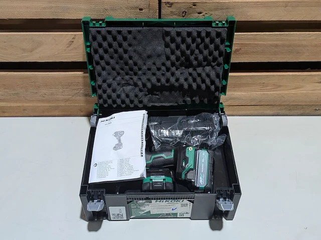 Accu slagmoeraanzetter, hikoki, wr 36de, (incl. hsc koffer, accu's en acculader) - afbeelding 2 van  5