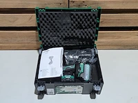 Accu slagmoeraanzetter, hikoki, wr 36de, (incl. hsc koffer, accu's en acculader) - afbeelding 2 van  5