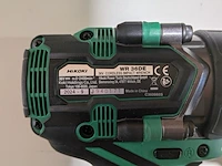 Accu slagmoeraanzetter, hikoki, wr 36de, (incl. hsc koffer, accu's en acculader) - afbeelding 4 van  5