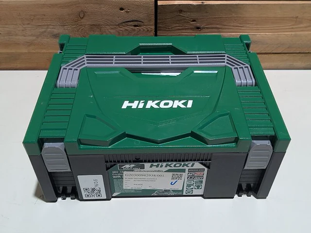 Accu slagmoeraanzetter, hikoki, wr 36de, (incl. hsc koffer, accu's en acculader) - afbeelding 5 van  5