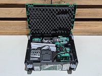 Accu slagmoeraanzetter, hikoki, wr 36de, (incl. hsc koffer, accu's en acculader) - afbeelding 2 van  5