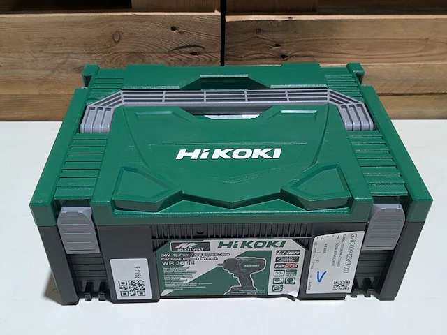 Accu slagmoeraanzetter, hikoki, wr 36de, (incl. hsc koffer, accu's en acculader) - afbeelding 5 van  5
