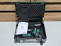 Accu slagmoeraanzetter, hikoki, wr 36de, (incl. hsc koffer, accu's en acculader) - afbeelding 2 van  5