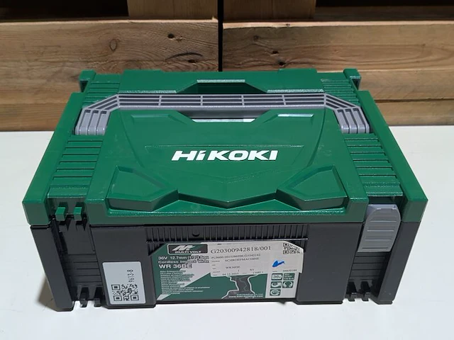 Accu slagmoeraanzetter, hikoki, wr 36de, (incl. hsc koffer, accu's en acculader) - afbeelding 5 van  5