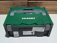 Accu slagmoeraanzetter, hikoki, wr 36de, (incl. hsc koffer, accu's en acculader) - afbeelding 5 van  5