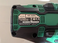 Accu slagmoeraanzetter, hikoki, wr 36dg, (incl. hsc koffer) - afbeelding 4 van  5