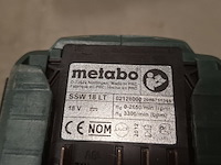 Accu slagmoeraanzetter metabo, ssw18lt, bouwjaar 2012 - afbeelding 3 van  4