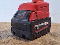 Accu slagmoersleutel | 320nm, rood, 2026 - afbeelding 4 van  8